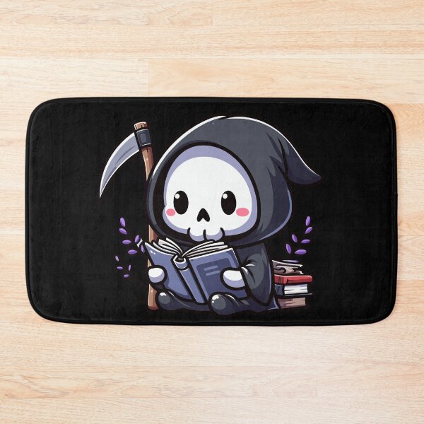 Item preview, Cute Reaper Reading Books designed and sold by Kawaii-n-Spice.