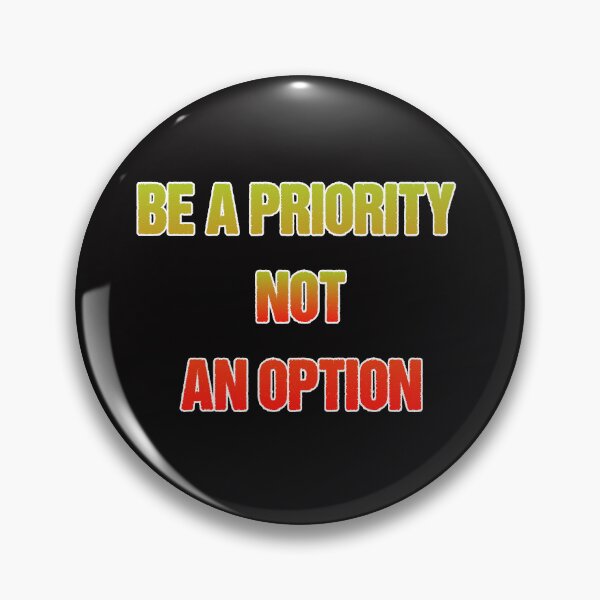 Item preview, be a priority not an option designed and sold by Aiyinyangart.