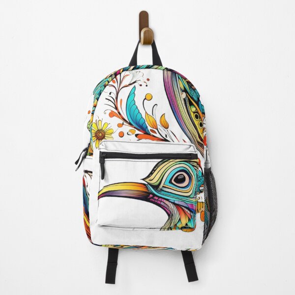 Item preview, Vibrational Elegance: Colorful Bird designed and sold by MateLDN.