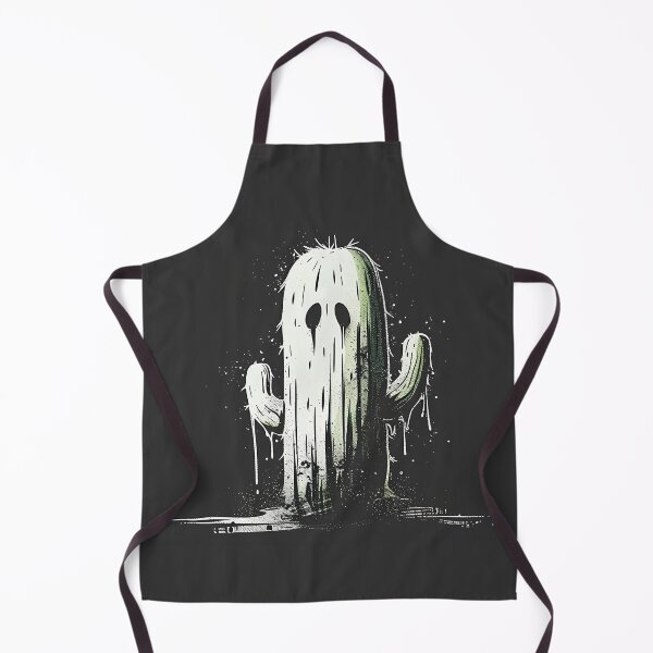 Item preview, Creepy cactus on a black background designed and sold by randrdesign.