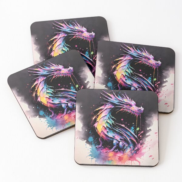 Item preview, Dragon Paint Splash Artwork  designed and sold by BotunPeony.