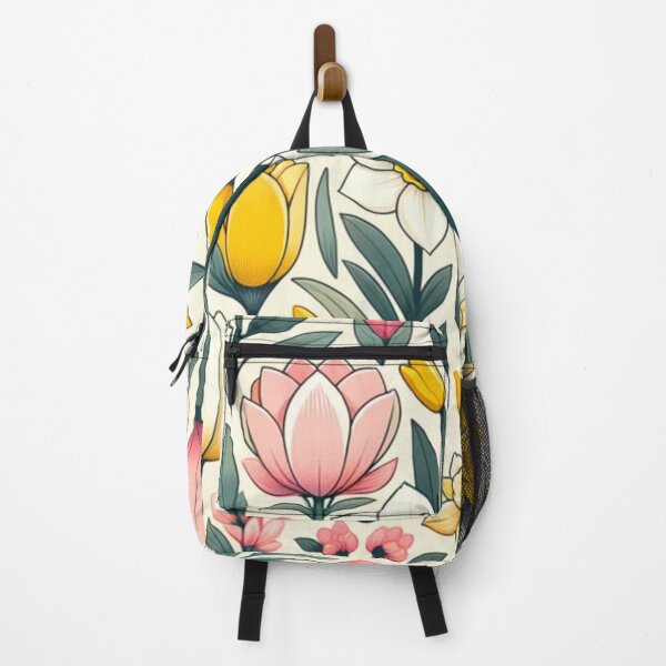 Item preview, Spring Bloom Vector - Floral Yellow Tulips Art Volume 1 designed and sold by mymagicstoreus.