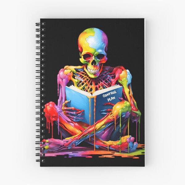 Item preview, Control Plan Skeleton Funny Quality Engineer designed and sold by BAZART-CREATION.