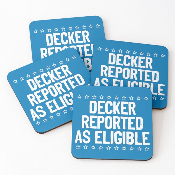 Item preview, Decker Reported as Eligible designed and sold by Artistic Assets Studio.