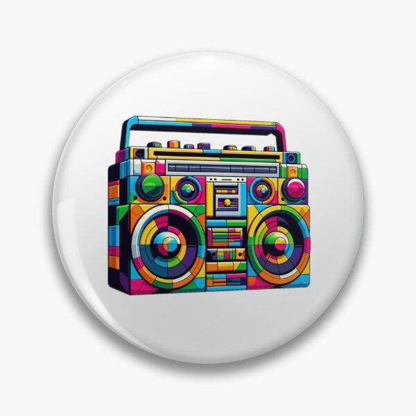 Artikelvorschau, Bunte Boombox entworfen und verkauft von HoefiTh.