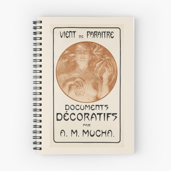 Item preview, Documents decoratifs (cover) 1901, by Alphonse Mucha. HIGH DEFINITION designed and sold by MINDTHECHERRY.