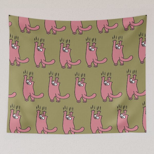 Item preview, funny cat pattern designed and sold by azet-art.