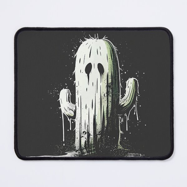 Item preview, Creepy cactus on a black background designed and sold by randrdesign.