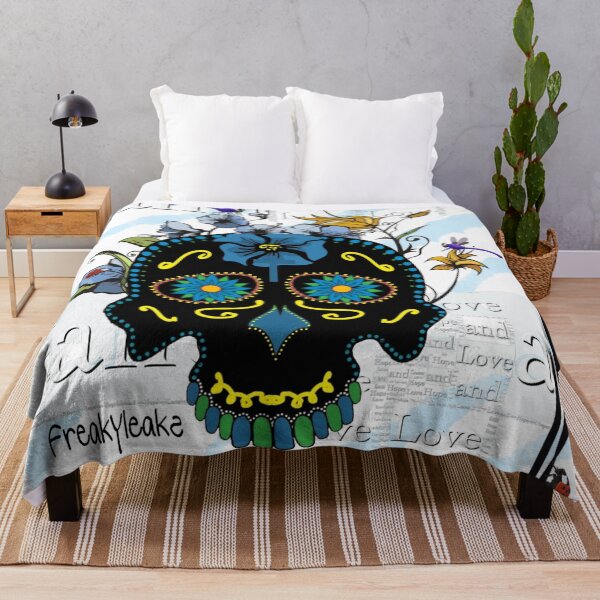 Item preview, FANTASY SKULL WITH FLOWERS AND BUGS designed and sold by inarausch2023.