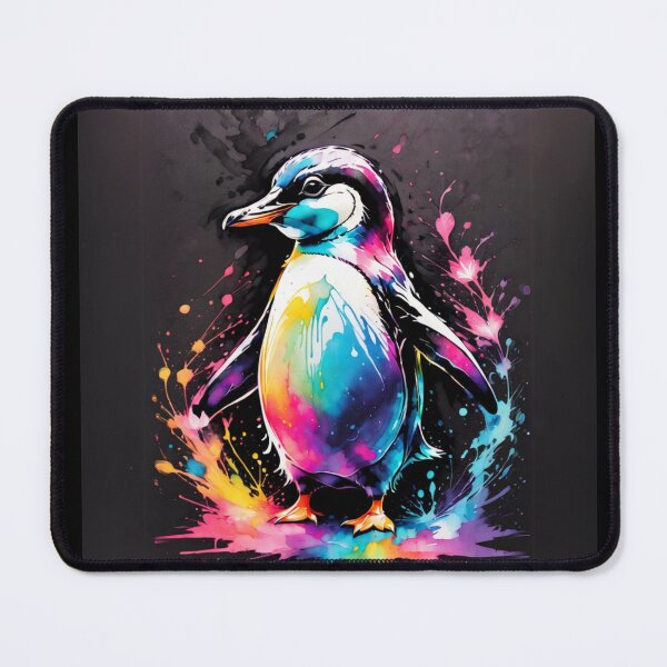 Item preview, Penguin Paint Splash Artwork designed and sold by BotunPeony.