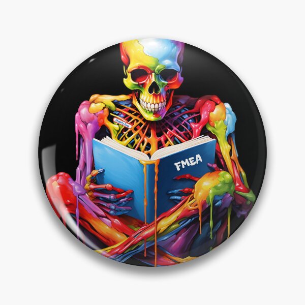 Item preview, FMEA Skeleton Funny Quality Engineer designed and sold by BAZART-CREATION.
