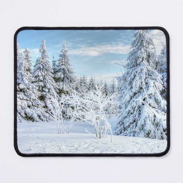 Item preview, Winter Forest Trees Covered With Snow designed and sold by Vicky021.