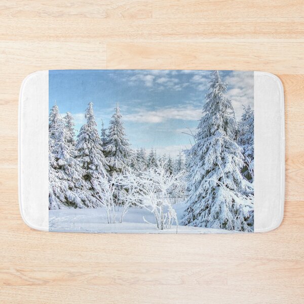 Item preview, Winter Forest Trees Covered With Snow designed and sold by Vicky021.
