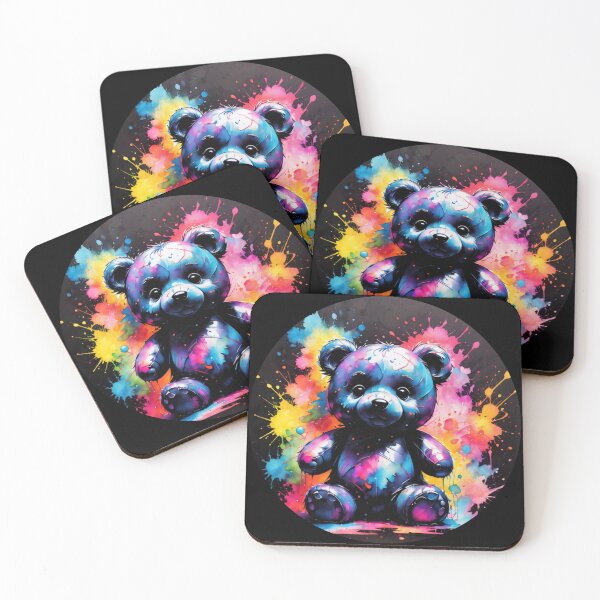 Item preview, Baby Bear Paint Splash Artwork  designed and sold by BotunPeony.