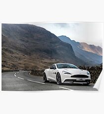 Aston Martin V12 Vanquish Poster