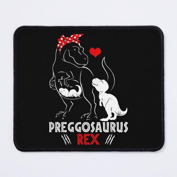 Item preview, Mamasaurus Rex Pregosaurus Funny Pregnancy Have Two Kids designed and sold by SpeedyPrints.