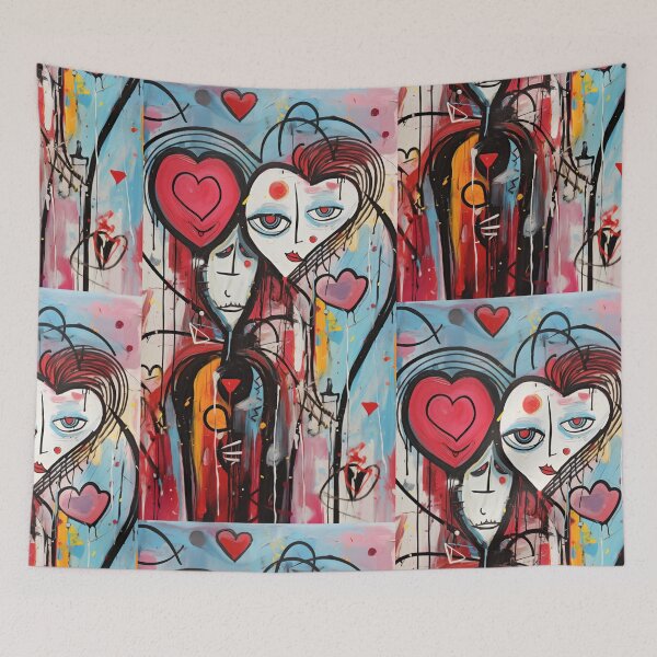 Item preview, Happy Valentines Day Art Brut designed and sold by sheprint.