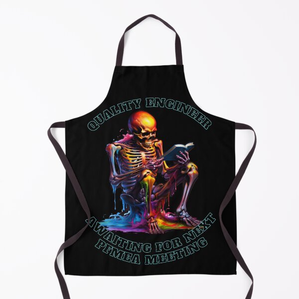 Item preview, PFMEA Meeting Skeleton Funny Quality Engineer designed and sold by BAZART-CREATION.