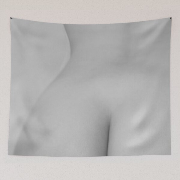 Artikelvorschau, Nacktes nacktes Silhouettenprofil einer nackten Dame unten entworfen und verkauft von Superview.