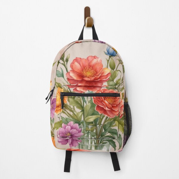 Item preview, Vibrant Watercolor Florals designed and sold by Neranchara.