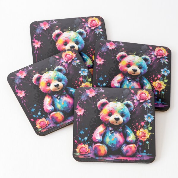 Item preview, Baby Bear Paint Splash Artwork  designed and sold by BotunPeony.