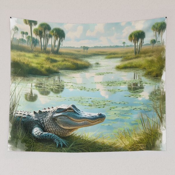Item preview, American alligator designed and sold by RubisLeaf.