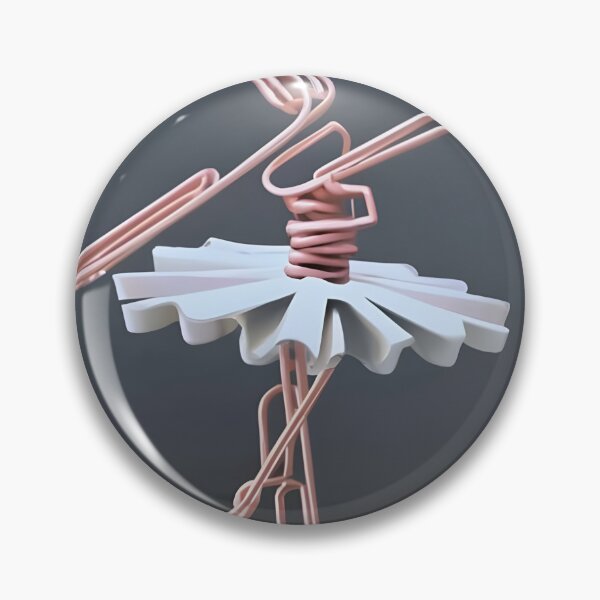 Item preview, Paper Clip figurine, Ballet dancing pose designed and sold by MalakShams.
