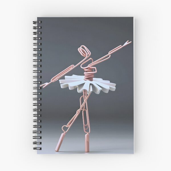 Item preview, Paper Clip figurine, Ballet dancing pose designed and sold by MalakShams.