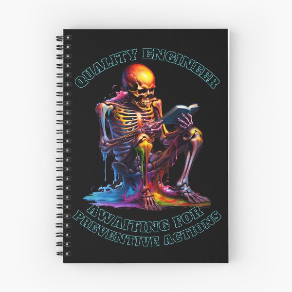 Item preview, Preventive Actions Skeleton Funny Quality Engineer designed and sold by BAZART-CREATION.