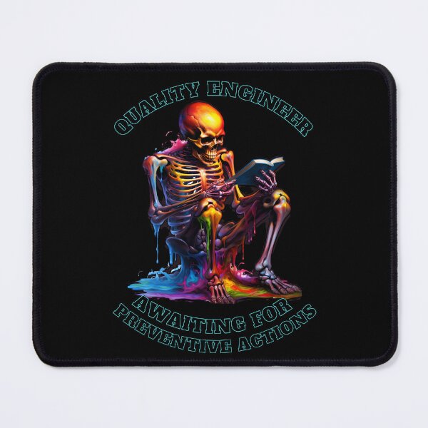 Item preview, Preventive Actions Skeleton Funny Quality Engineer designed and sold by BAZART-CREATION.
