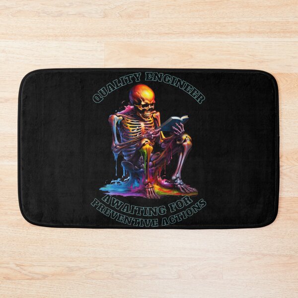 Item preview, Preventive Actions Skeleton Funny Quality Engineer designed and sold by BAZART-CREATION.