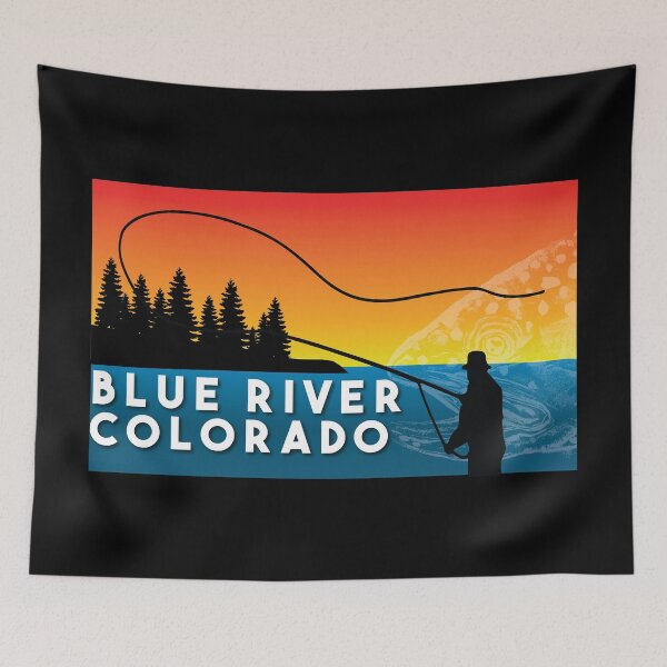 Item preview, Blue River Colorado Fly Fishing - Reel in the Adventure designed and sold by letourneau41.