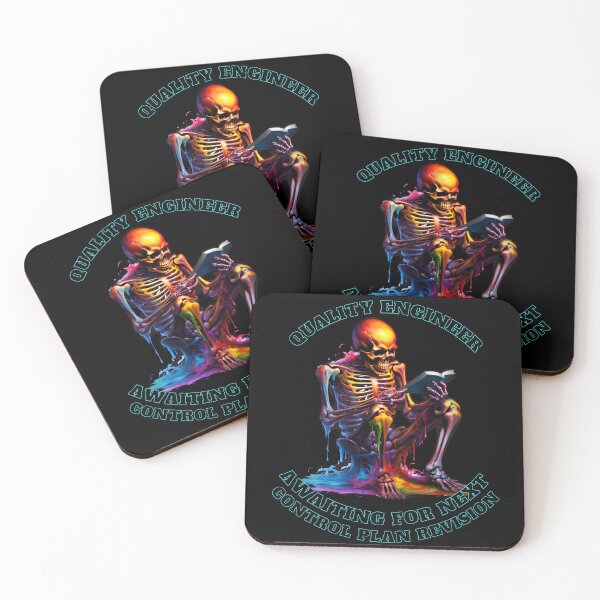 Item preview, Control Plan Skeleton Funny Quality Engineer designed and sold by BAZART-CREATION.