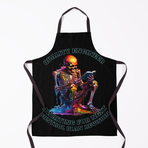 Item preview, Control Plan Skeleton Funny Quality Engineer designed and sold by BAZART-CREATION.