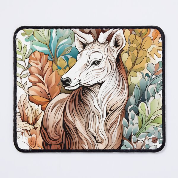 Item preview, Stylized Deer Portrait designed and sold by MateLDN.