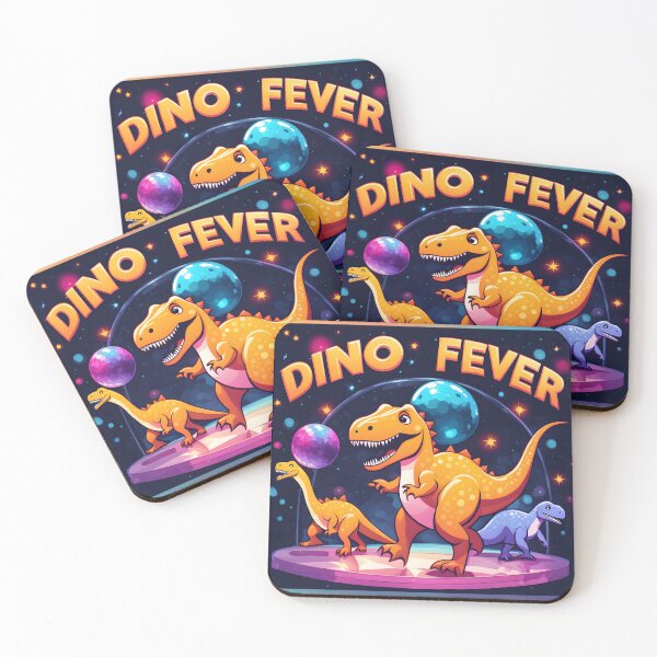 Item preview, Dino Fever Partying designed and sold by ThatBBStore.