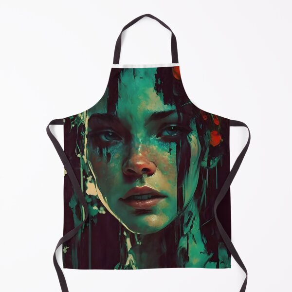 Item preview, Female's face Jeremy Mann style, cinematic, conceptual art, illustration designed and sold by MalakShams.