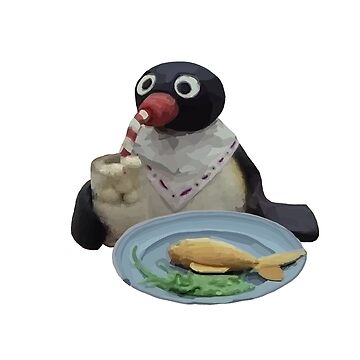 Imagen de la obra pingu comiendo de maryflo