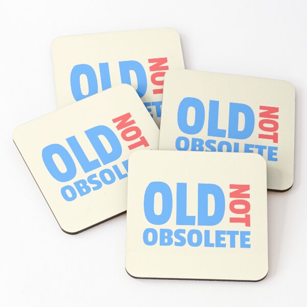Item preview, Old Not Obsolete Red And Blue designed and sold by PMCreative.