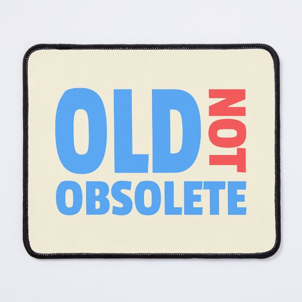 Item preview, Old Not Obsolete Red And Blue designed and sold by PMCreative.