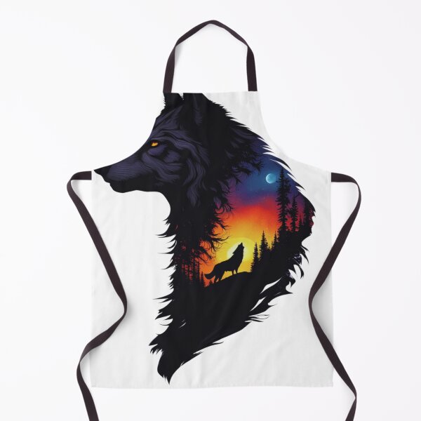 Item preview, Wolf in the afterglow designed and sold by Toms Tee.