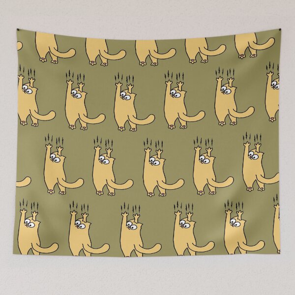 Item preview, funny cat pattern designed and sold by azet-art.