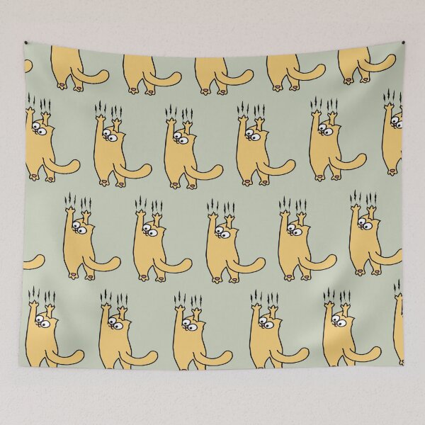 Item preview, funny cat pattern designed and sold by azet-art.