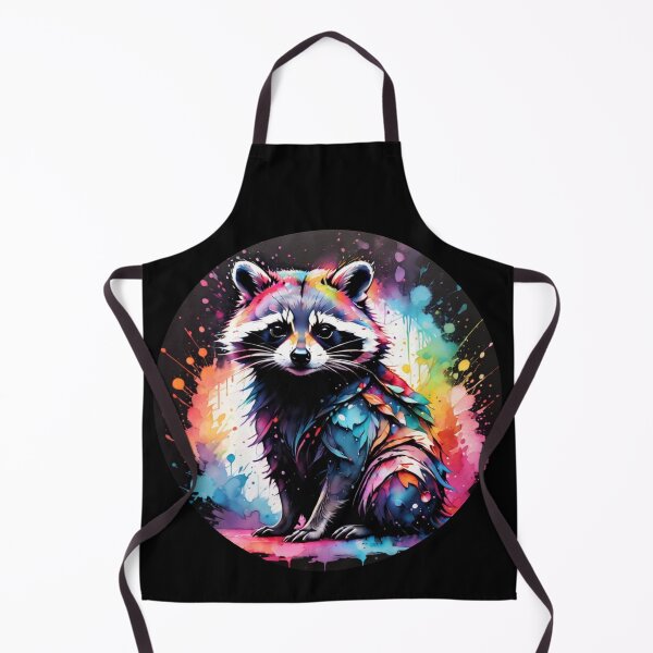 Item preview, Raccoon Paint Splash Artwork  designed and sold by BotunPeony.