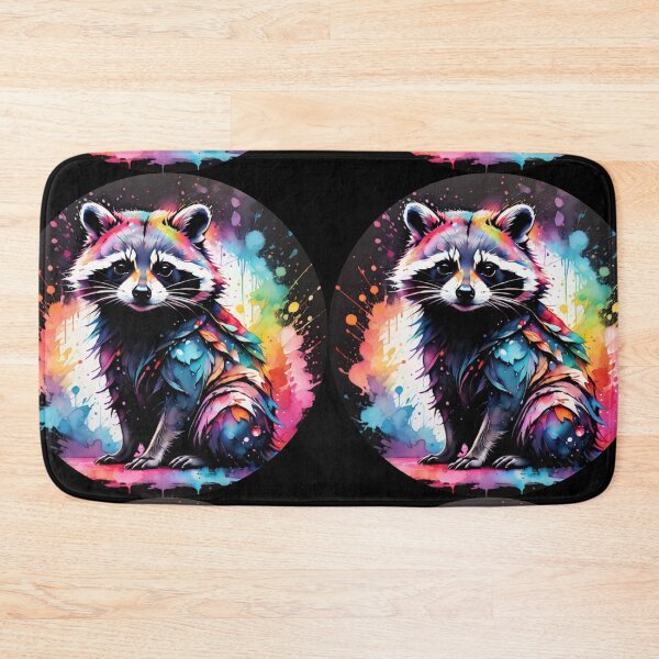 Item preview, Raccoon Paint Splash Artwork  designed and sold by BotunPeony.