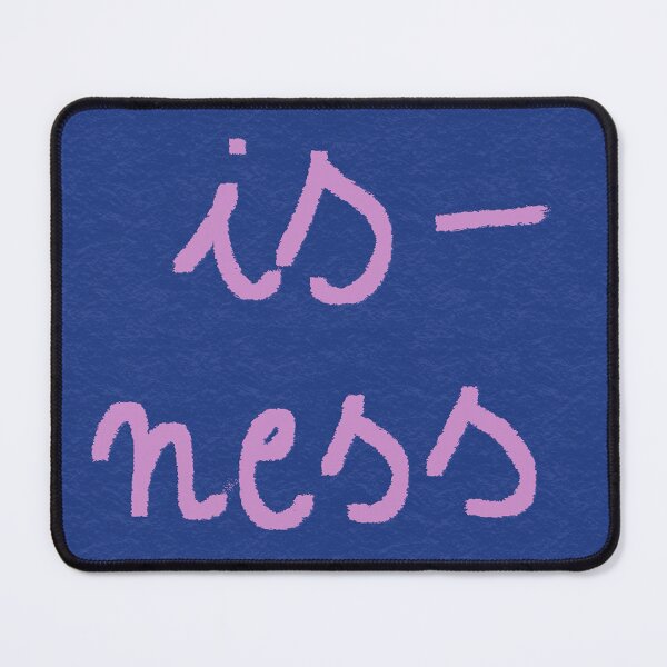 Item preview, IS-NESS word art print designed and sold by nataliavandalia.
