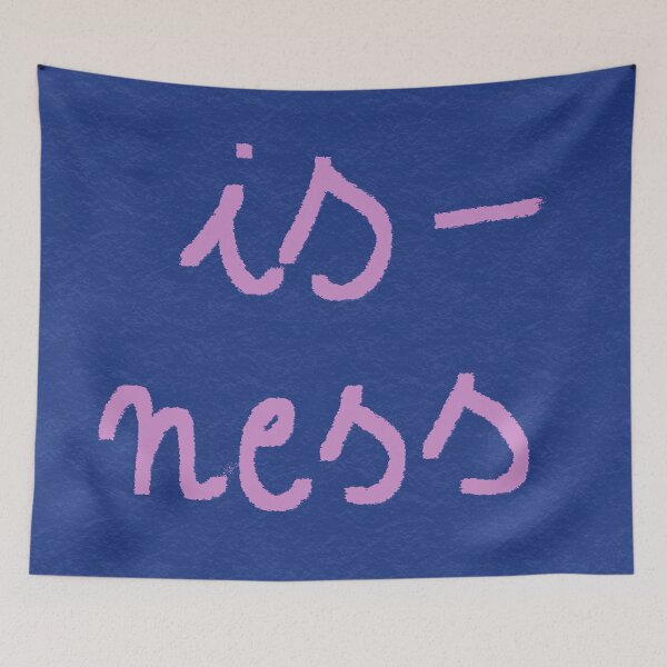 Item preview, IS-NESS word art print designed and sold by nataliavandalia.