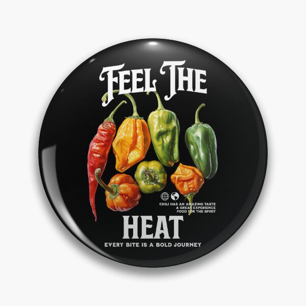 Item preview, Chili feel the heat every bite is a bold journey CAPSICUM, chili fruits  designed and sold by Dahlann.