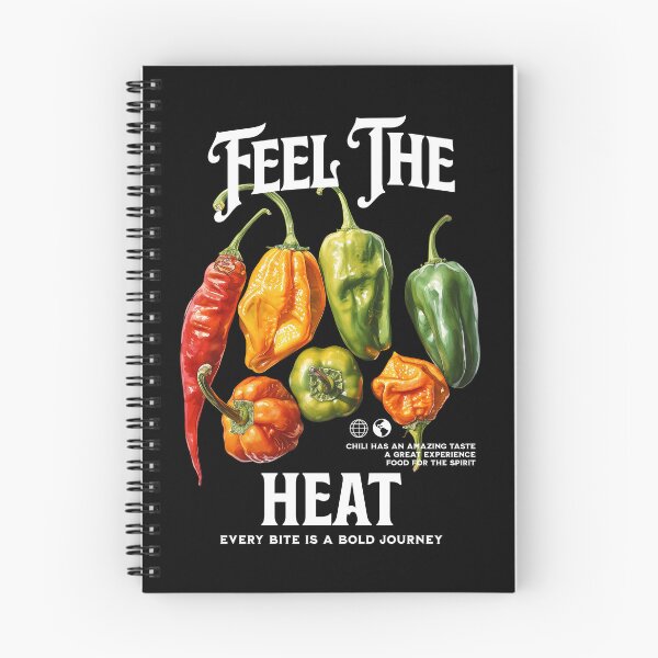 Item preview, Chili feel the heat every bite is a bold journey CAPSICUM, chili fruits  designed and sold by Dahlann.