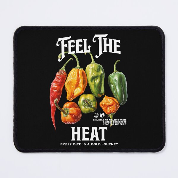 Item preview, Chili feel the heat every bite is a bold journey CAPSICUM, chili fruits  designed and sold by Dahlann.